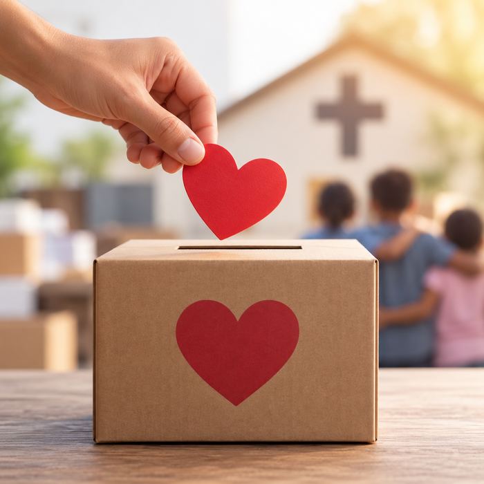 Donación a una obra de caridad